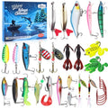 Fishing Advent Calendar for Adult 2025 Fishing Lure Advent Calendar 24 Days Christmas Countdown Calendars Tackle Lures Gifts For Men