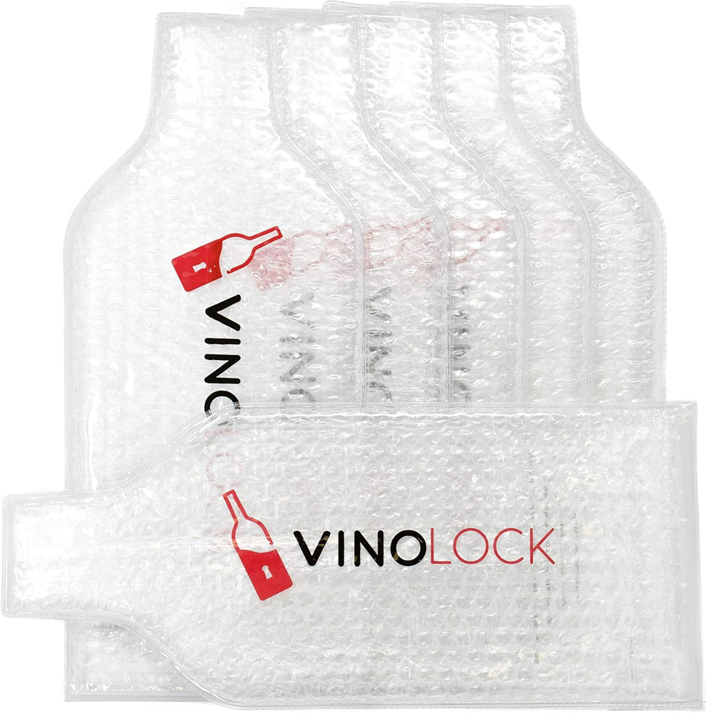 Wine Protector Bag For Airline Travel by Vinolock - 6 pack