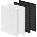 5510 5520 Replacement Filter Q Compatible with Winix 5510, 5520 PlasmaWave Air Purifi-ers, 2 H13 True HEPA and 2 Activated Carbon Filters Combo, Part# 1712-0123-00