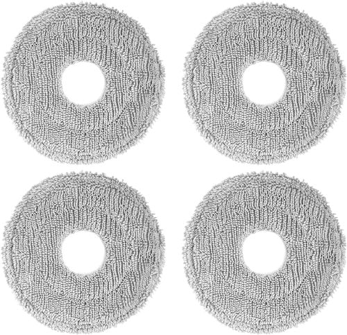 DREAME Mop Pads Compatible with X50 Ultra / X40 Ultra/ L50 Ultra / L40s Ultra / L40s Ultra AE / L40s Ultra CE / L40 Ultra / L10s Ultra Gen2, Wet Mopping Pads (4 pcs)