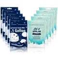 Let it Snow and SnoWonder Instant Snow Powder for Slime and Holiday Decorations - Artificial Snow Mix Makes 10 Gallons of Fake Snow - Made in The USA