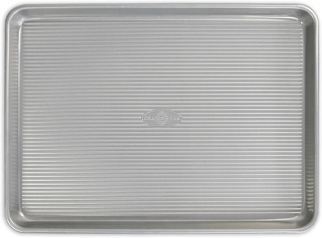 USA Pan Bakeware Nonstick Half Sheet Pan - Durable Aluminized Steel Baking Sheet | Perfect for Cookies & Roasting