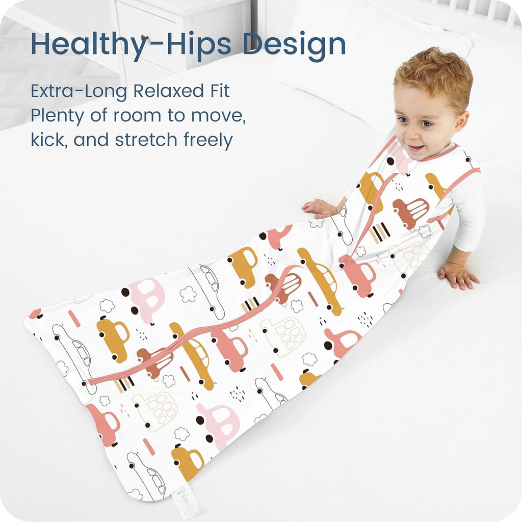 Regine Switzerland Toddler Sleep Sacks | 0.5 TOG Light Summer Wearable Blankets, Extra Long XL, 2 Pack