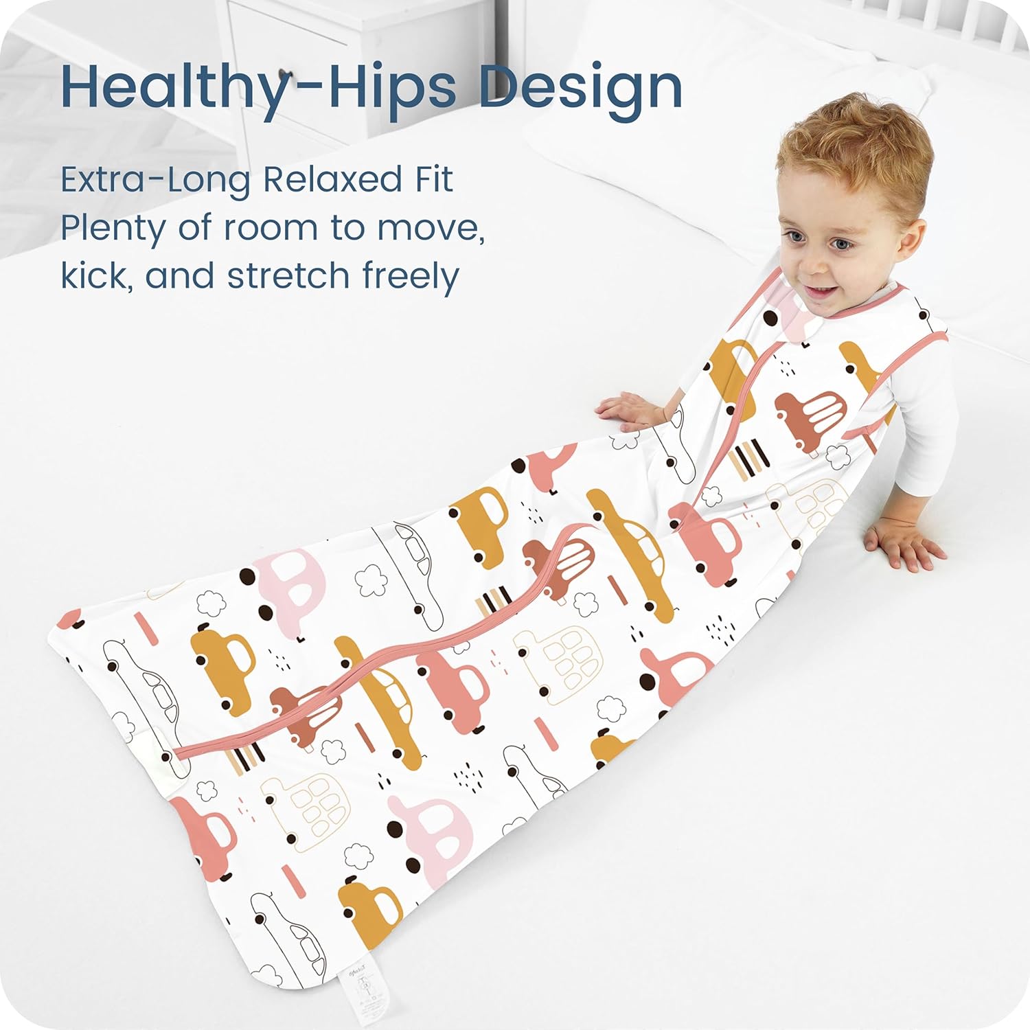 Regine Switzerland Toddler Sleep Sacks | 0.5 TOG Light Summer Wearable Blankets, Extra Long XL, 2 Pack