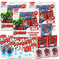 Avengers Party Favors Bulk Set ~ Bundle with 60 Pieces Avengers Favor Boxes with Stickers, Tattoos, and Stampers for Kids Birthday Party | Avengers Classroom Prize Boxes