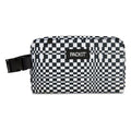 PackIt Freezable Snack Box, Checked Out, Built with EcoFreeze Technology, Collapsible, Reusable, Zip Closure with Buckle Handle, Designed For Work Snacks, Fresh Snacks On the Go, Adults, and All Ages