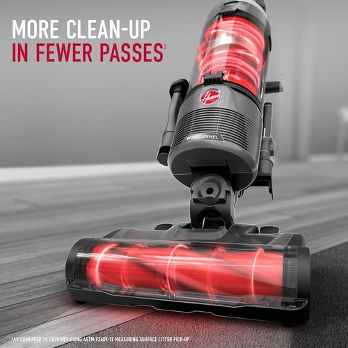 Hoover WindTunnel Bagless Upright Vacuum Cleaner - Lightweight Design for Pet Hair | Ideal for Carpet & Hard Floors
