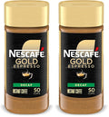 NESCAFÉ Gold Decaf Espresso Instant Coffee - Rich Flavor, 3.17 oz | Pack of 2