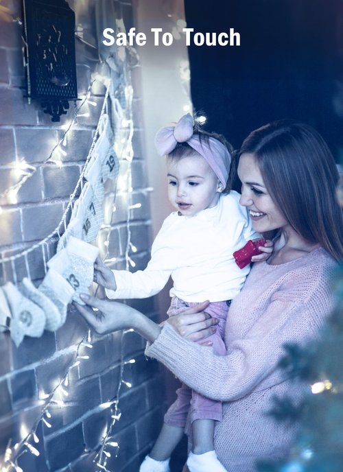 Battery Operated String Lights Outdoor, 17 FT 50 LED Battery Powered String Fairy Lights with Time, 8 Modes, Waterproof Twinkle String Lights for Outside Indoor Bedroom Tree Wedding Party, Pure White