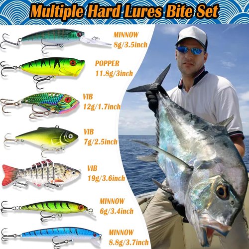 2026 Fishing Advent Calendar - Premium 24-Day Lure Countdown Set for Anglers | Perfect Christmas Gift for Fishing Enthusiasts
