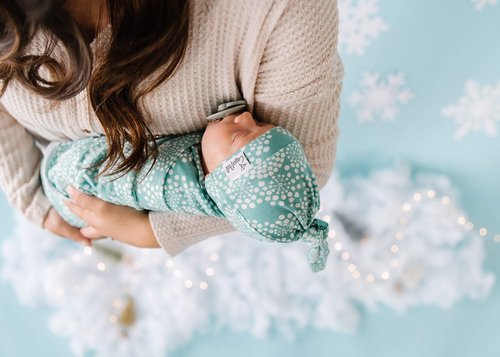 Copper Pearl Large Premium Knit Baby Swaddle Receiving Blanket Jane