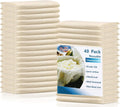 Peryiter Cheese Cloth - 40 Pcs 20x20 Inch Unbleached Cotton for Straining & Cheese Making