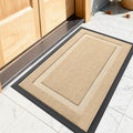 OLANLY Waterproof Front Door Mat | All-Season Indoor Outdoor Doormat, Easy Clean, 23.5"x15.5", Beige
