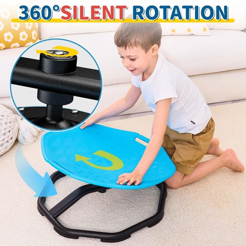 KidBloom Spinning Chair for Autistic Kids, Upgrade Handle Sensory Chair, Autism & ADHD Chair, Kid's Furniture, Autism Sensory Products for Kids