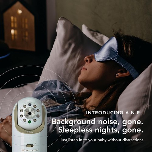 Infant Optics DXR-8 PRO Add-On Camera - Enhanced Monitoring for DXR-8 | Sleek White Design