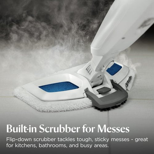 BISSELL Steam Mop 1940A - PowerFresh Floor Cleaner with Natural Sanitization & Easy Scrubber | 12” Cleaning Path for Hard Wood & Tile