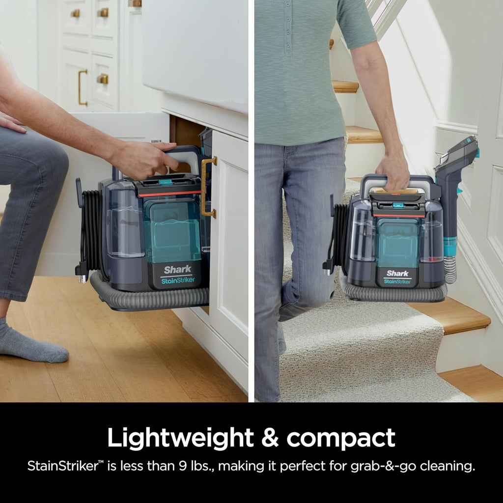 Shark StainStriker Portable Carpet Cleaner - XL Self-Cleaning Tool & Stain Remover | Perfect for Car Interiors