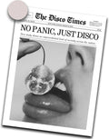 iHery Disco Ball Wall Art Print - Trendy Unframed Canvas Poster for Home Décor | 12x16in