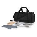 ONIVA - a Picnic Time brand BBQ Kit Grill Set & Cooler, Professional BBQ Accessories Set with Case for Outdoor, Complete Grill Accessories Kit with Cooler Bag, (Black)