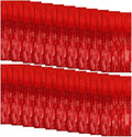 Foil Curtain Backdrop by [Brand Name] - 20 Pack Red Metallic Tinsel Fringe for Parties & Celebrations