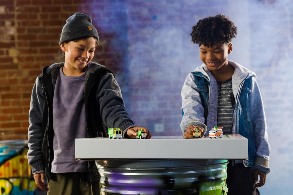 Teenage Mutant Ninja Turtles | 1:64 Diecast Shell Riders Set - Classic Edition Figures for Kids, Ages 3+