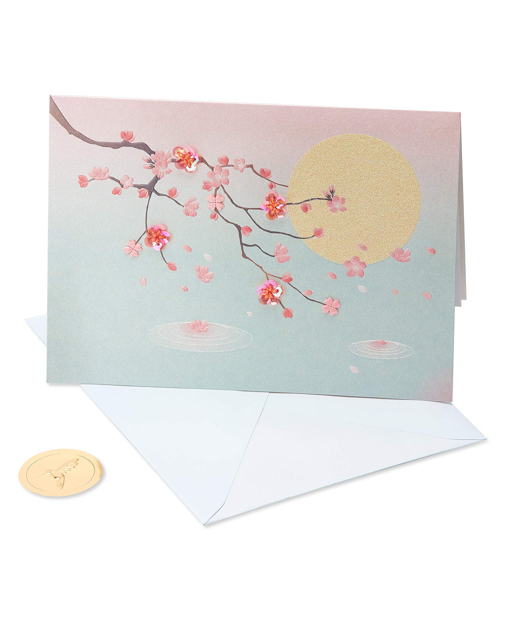 Papyrus Blank Mother's Day, Thinking of You Card (Cherry Blossoms)