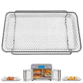 GWBSXM Air Fryer Basket Replacement for Emeril Lagasse Dual Zone 360 Air Fryer Oven 25 QT Air Fryer Convection Toaster Oven 11.6"x 6.9" Non-stick Mesh Air Fryer Steel Accessories Parts Dishwasher Safe