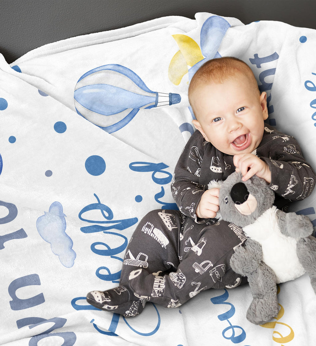 Unique Baptism Gifts for Boys/Girl, Baptismal Blanket 40"x50", Sweet Christian Gifts for Kids Soft Throw, Girls/Boys Christening Presents for Catholic, Religious Baptism Favors