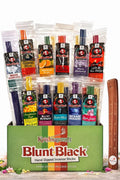 Krishnascents Blunt Black Hand-Dipped Incense Sticks | Premium 144 Packs - 12 Variety Scents, 11" Long | Aromatherapy with Long Burn Time (12 Pack, 144 Total Sticks) I Free Wooden Stick Holder