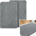 OLANLY Dog Door Mat Set - 3-Piece Bundle with 30x20 Size in Grey for Easy Cleaning and Durability