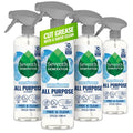 Seventh Generation All Purpose Cleaner, Biodegradable Formula, Free & Clear, 23 oz (Pack of 4)