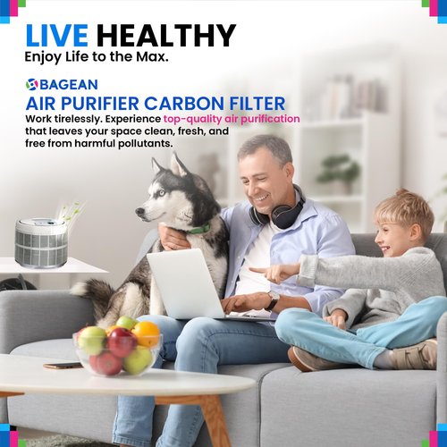 Bagean Carbon Pre Filter A 50250 Compatible with Honeywell Air Purifier Filter Replacement - Fits 50250 & Kaz 50250-S - Activated Carbon Prefilter A Absorbs & Filters Odors & Freshens the Air (2-Pk)