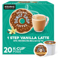 Original Donut Shop Vanilla Latte K-Cup Pods - Flavored Coffee, 20 Count | Single-Serve Convenience