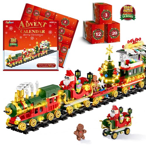 Advent Calendar 2025, 1122 Pieces Building Kit