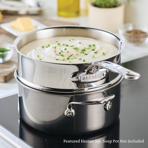 Hestan Provisions - Stainless Steel Double Boiler Insert, 3 Quart