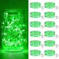 Btfarm 12 Pack Fairy Lights - Battery Operated 20 LED Twinkle String Lights | Waterproof Silver Wire for Weddings & Decor