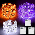 cshare Halloween String Lights, Pumpkin Ghost Bats Mini Halloween Lights with Timer Indoor Battery Operated 9.8ft 30LED Trick or Treat Decorations for Home Decor Indoor Party Holiday