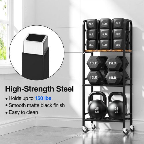 niffgaff 3-Tier Movable Towel Rack, Free-Standing Towel Holder with M-Shaped Detachable Dividers, for Bathroom, Pool