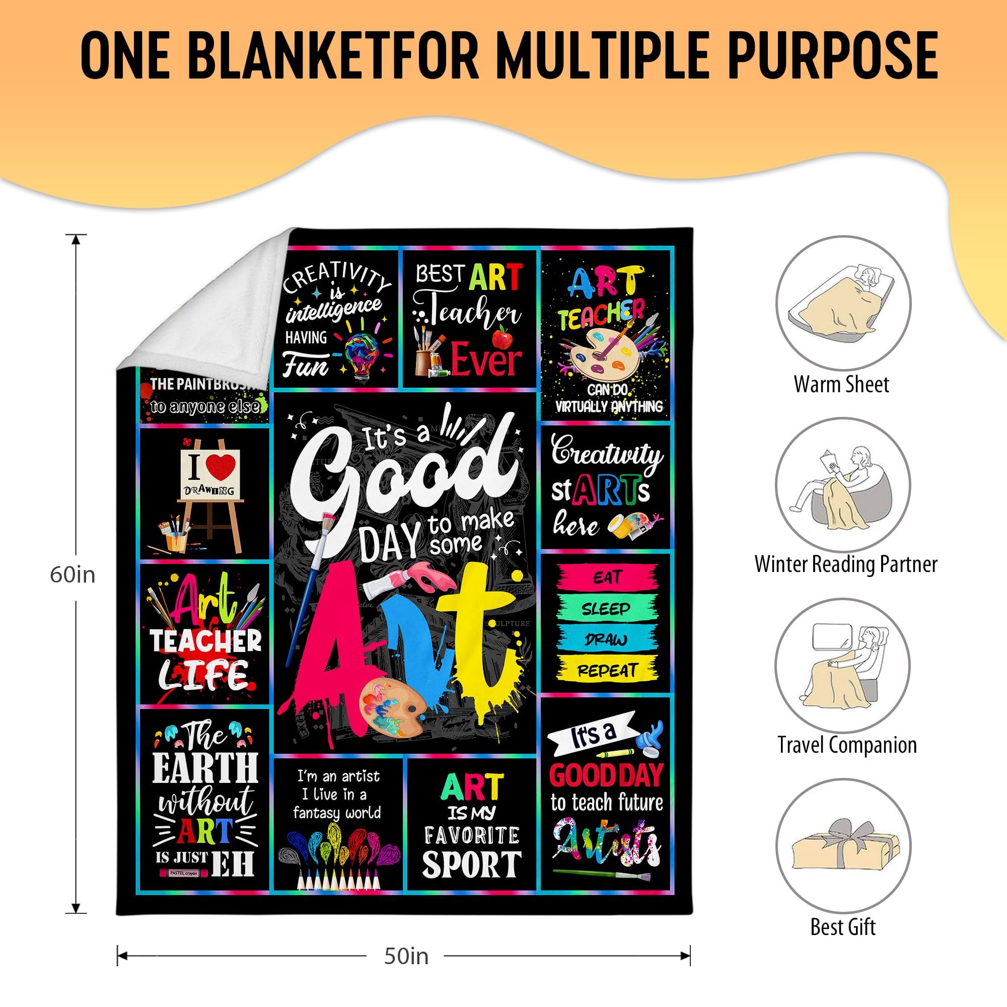 Velivn Retirement Gifts for Women Men, Happy Retirement Blanket Gifts for Mom Teacher Nurse, Best Retirement Gifts for Women 2025 Coworker, Retired Gifts for Christmas Throw Blanket 60"x80"
