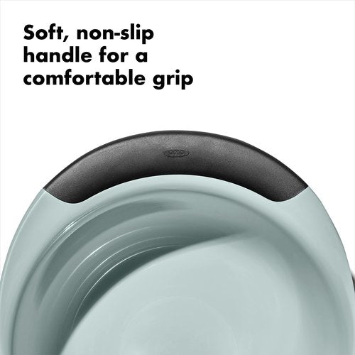 OXO Good Grips 3-Piece Plastic Mixing Bowl Set + OXO Good Grips 3-Piece Angled Measuring Cup Set
