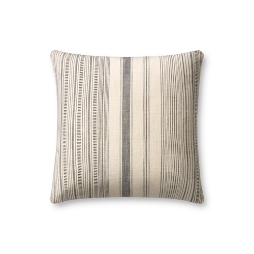 Loloi Angela Rose x Celina Collection PAR0015 Ivory/Grey 18'' x 18'' Cover Only Pillow