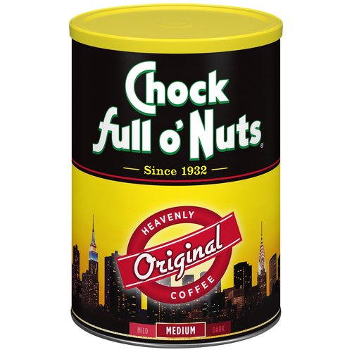 Chock Full O' Nuts Coffee, Regular, Amg, Can, 11.3 Ounce (Pack of 4)
