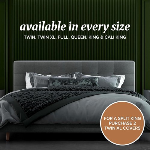 Beckham Hotel Collection Mattress Protector - Silent Waterproof Viscose Blend, Preserves Mattress Feel, Queen Size