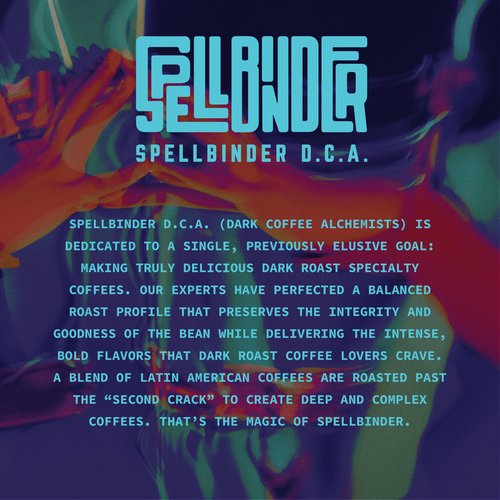 Spellbinder D.C.A. | French Roast Coffee Single Cup B-Pods | Only Compatible with Bruvi Single-Serve Coffee Brewer | Includes 60 Pods