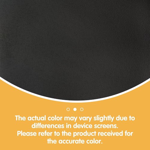 BRILLMAX 90-Inch Black Round Tablecloths - 10 Pack, Water & Stain Resistant 150 GSM Polyester for Weddings & Events