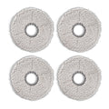 (4 Pack) Mop Pads for ECOVACS DEEBOT T30 Pro Max/ T30 Pro Omni/ T30S/ T30S Combo/ T30C Omni/ X5 Pro Omni/ X2 Omni X2 Pro T20 Omni X1 Omni X1 PRO Omni X1 PLUS T10 Omni T10 Turbo Yeedi M12 Pro+ X1 Turbo