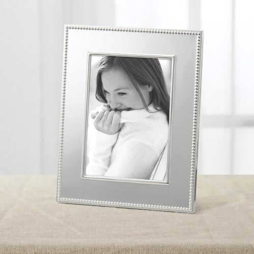 Reed & Barton Lyndon Silverplate 5" X 7" Photo Frame, 1.60 LB, Metallic
