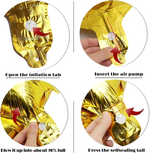 Gold Number 60 Balloon - 40 Inch 60th Birthday Decorations for Men & Women | Elegant Golden Party Supplies