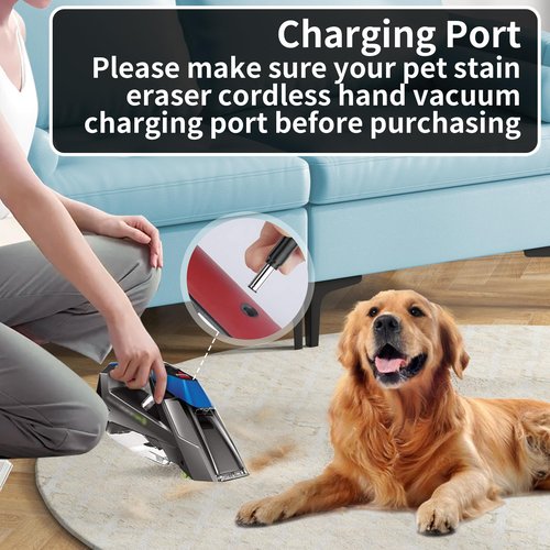 TEVSINPO 10V630MA Charger Replacement for Bissell Pet Stain Eraser Cordless Handheld Portable Cleaner Vacuum 2054, 2002, 20037, 20028, 2002Q, 2003, 2003A, 2164A, SSA-100060US,SSA100060US