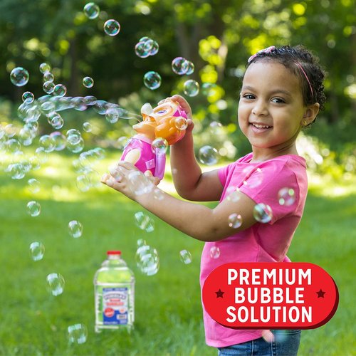 Fubbles Little Kids Bubbles - 64oz Non-Toxic Bubble Solution | Made in The USA | Perfect for Bubble Machines and Toys